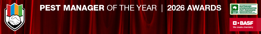 Pest Manager of the Year 2026 Banner